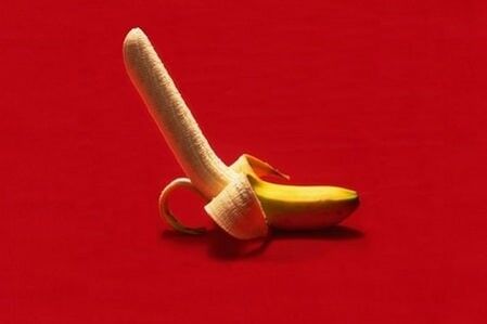 banana symbolizes penis enlarged by exercise